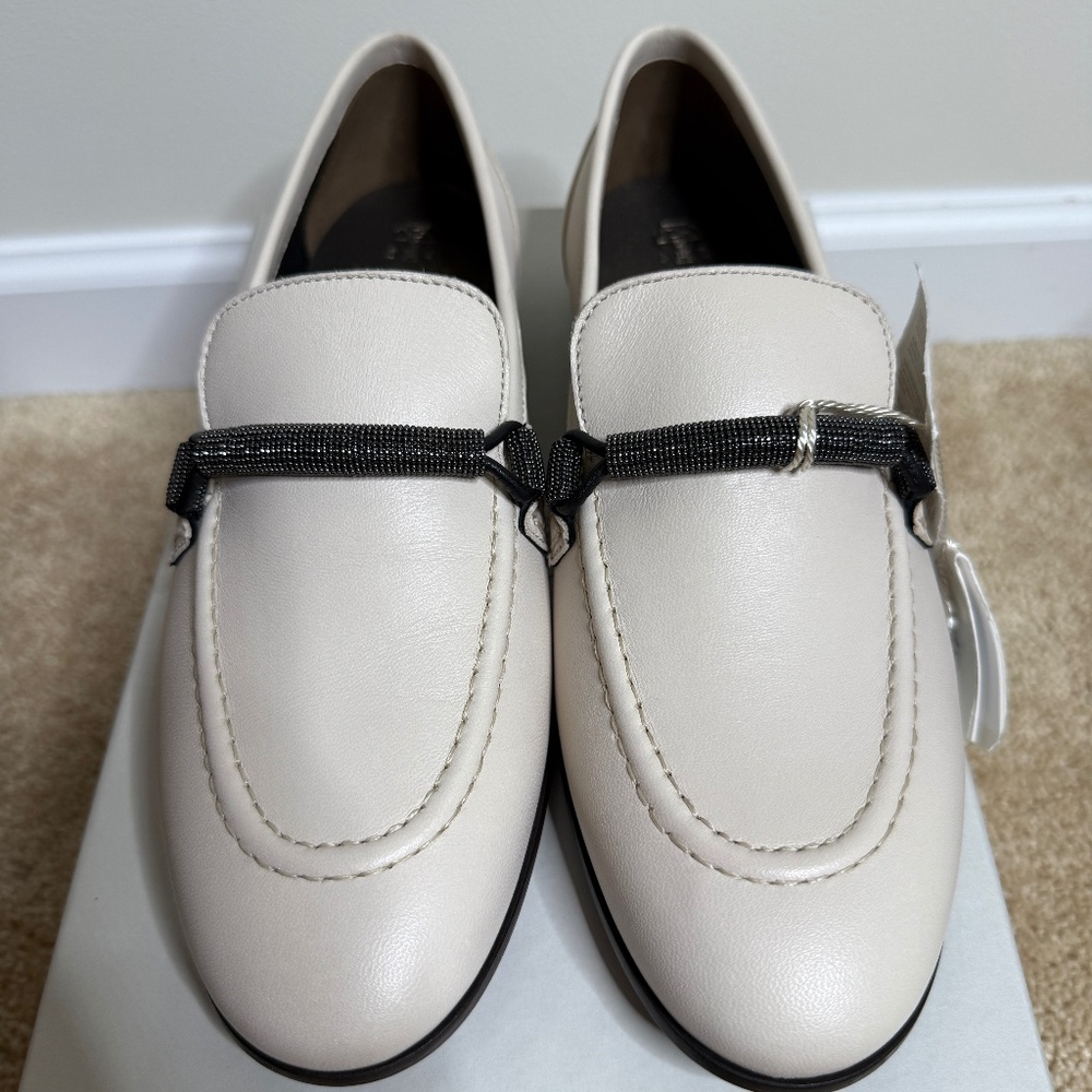 Brunello Cucinelli leather loafers